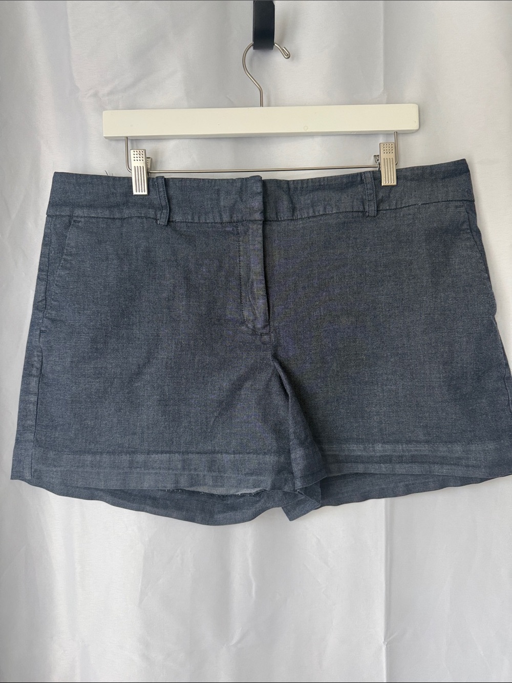 Women's Ann Taylor  Classic Chambray Shorts - Blue